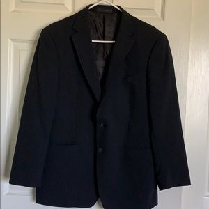 Calvin Klein men’s black wool blazer sz 42S
